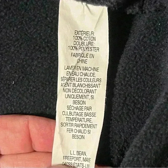 LL Bean Mens Extra Tall Fleece Lined Flannel Blue Plaid Long Sleeve Shirt - Picture 7 of 8